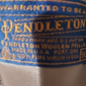 Pendleton 100 pct virgin wool